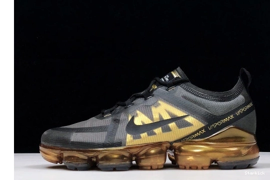 VAPORMAX METALLIC BLACK GOLD AR6631-002 AIR 2019 0313